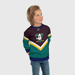 Свитшот детский NHL: Anaheim Ducks, цвет: 3D-синий — фото 2