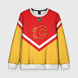 Свитшот детский NHL: Calgary Flames, цвет: 3D-белый