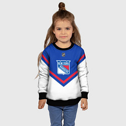 Свитшот детский NHL: New York Rangers, цвет: 3D-черный — фото 2