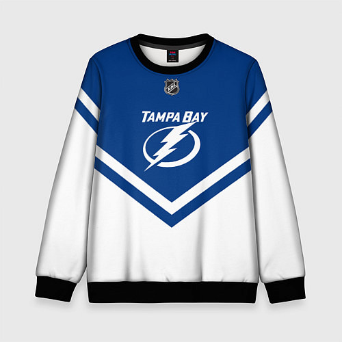 Детский свитшот NHL: Tampa Bay Lightning / 3D-Черный – фото 1