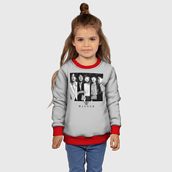 Свитшот детский Winner K-Pop, цвет: 3D-красный — фото 2