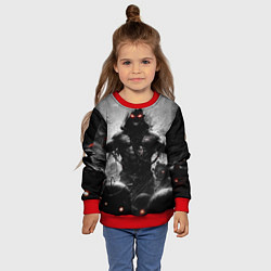 Свитшот детский Disturbed: Demon Rage, цвет: 3D-красный — фото 2