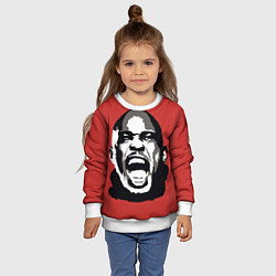 Свитшот детский Sticky Fingaz, цвет: 3D-белый — фото 2