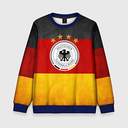 Свитшот детский Сборная Германии, цвет: 3D-синий