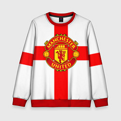 Свитшот детский Manchester Utd: England, цвет: 3D-красный