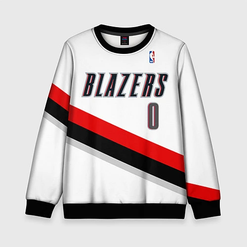 Детский свитшот Portland Trail Blazers 0 / 3D-Черный – фото 1