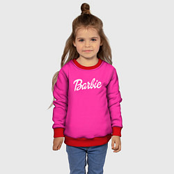 Свитшот детский Барби, цвет: 3D-красный — фото 2
