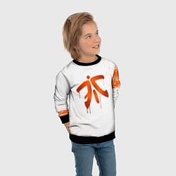 Свитшот детский Fnatic: White collection, цвет: 3D-черный — фото 2