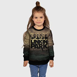 Свитшот детский Linkin Park Band, цвет: 3D-черный — фото 2