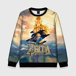 Свитшот детский The Legend of Zelda, цвет: 3D-черный