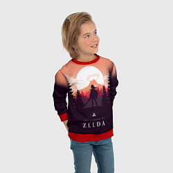Свитшот детский The Legend of Zelda, цвет: 3D-красный — фото 2