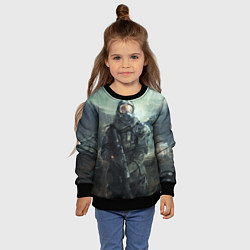 Свитшот детский STALKER, цвет: 3D-черный — фото 2