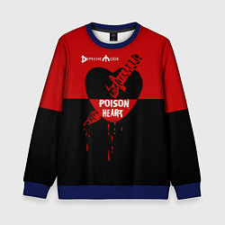 Детский свитшот Poison heart