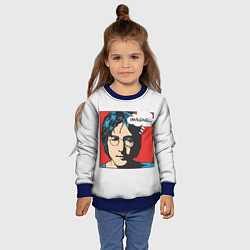 Свитшот детский John Lennon: Imagine, цвет: 3D-синий — фото 2