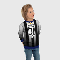 Свитшот детский Juventus FC: New logo, цвет: 3D-синий — фото 2