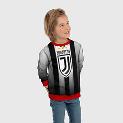 Свитшот детский Juventus FC: New logo, цвет: 3D-красный — фото 2