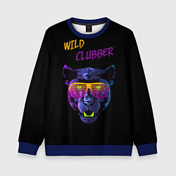 Свитшот детский Wild Clubber, цвет: 3D-синий
