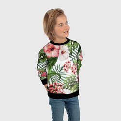 Свитшот детский Таинственный остров, цвет: 3D-черный — фото 2