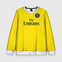 Свитшот детский PSG FC: Neymar Away 17/18, цвет: 3D-белый