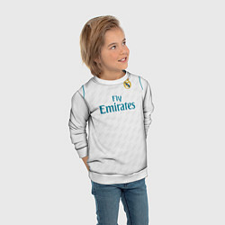 Свитшот детский Real Madrid FC: Isco Home 17/18, цвет: 3D-белый — фото 2