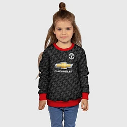 Свитшот детский Man UTD: Pogba Away 17/18, цвет: 3D-красный — фото 2