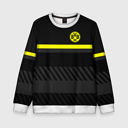 Свитшот детский FC Borussia 2018 Original #3, цвет: 3D-белый