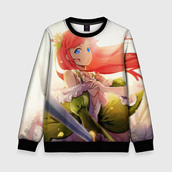 Свитшот детский Терезия ван Астрея, цвет: 3D-черный