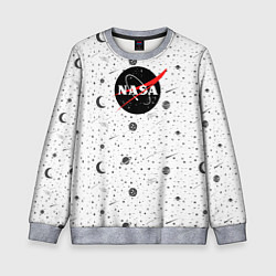 Свитшот детский NASA: Moonlight, цвет: 3D-меланж