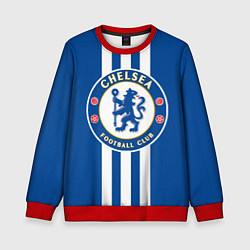 Свитшот детский FC Chelsea: Gold Lines, цвет: 3D-красный