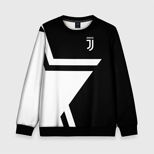 Детский свитшот FC Juventus: Star / 3D-Черный – фото 1