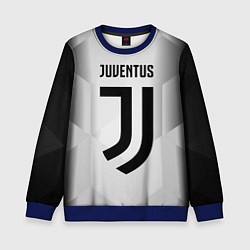 Свитшот детский FC Juventus: Silver Original, цвет: 3D-синий