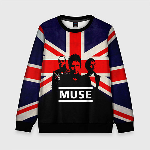 Детский свитшот Muse UK / 3D-Черный – фото 1