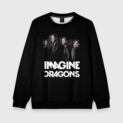 Детский свитшот Imagine Dragons: Boy Band / 3D-Черный – фото 1