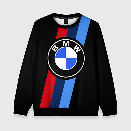 Детский свитшот BMW 2021 M SPORT БМВ М СПОРТ / 3D-Черный – фото 1