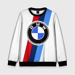 Свитшот детский BMW M: White Sport, цвет: 3D-черный