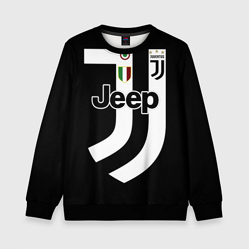 Детский свитшот FC Juventus: Dybala FIFA 2018 / 3D-Черный – фото 1