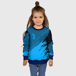 Свитшот детский FC Juventus: Blue Original, цвет: 3D-синий — фото 2