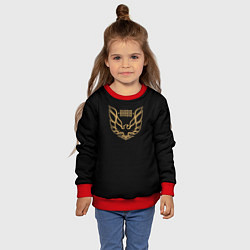 Свитшот детский Khabib: Gold Eagle, цвет: 3D-красный — фото 2