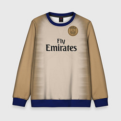 Свитшот детский FC PSG: Neymar Away 1819, цвет: 3D-синий