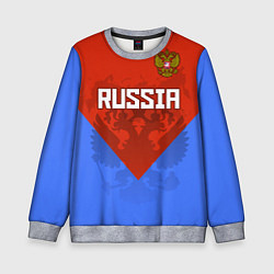 Детский свитшот Russia Red & Blue