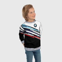 Свитшот детский BMW BRAND COLOR БМВ, цвет: 3D-меланж — фото 2