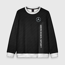 Свитшот детский Mercedes AMG: Sport Line, цвет: 3D-белый
