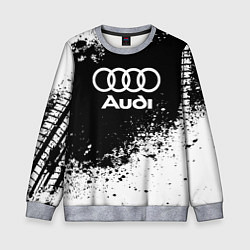 Детский свитшот Audi: Black Spray
