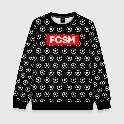 Детский свитшот FCSM Supreme / 3D-Черный – фото 1