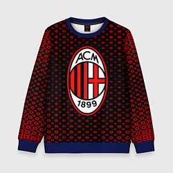 Свитшот детский AC Milan 1899, цвет: 3D-синий