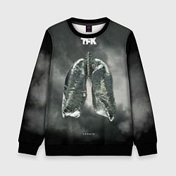 Свитшот детский TFK Exhale, цвет: 3D-черный