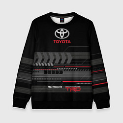Свитшот детский Toyota TRD, цвет: 3D-черный