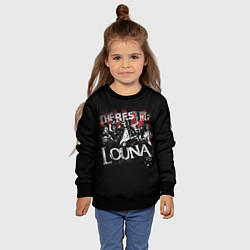 Свитшот детский The best of Louna, цвет: 3D-черный — фото 2
