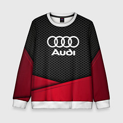 Свитшот детский Audi: Grey Carbon, цвет: 3D-белый