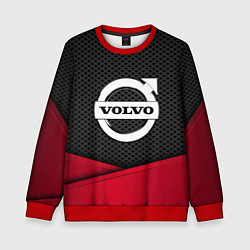 Свитшот детский Volvo: Grey Carbon, цвет: 3D-красный